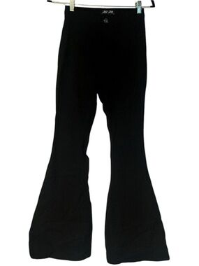 JC & JQ Women’s Black Bell Bottom Stretch Pants Size M Retro Flare